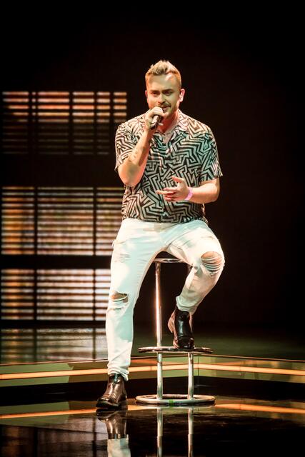 Max Mutzkes Song "Can't wait until tonight" brachte den Burgauberger Marco Prinner diesmal kein Glück. Er schied im Starmania-Halbfinale aus.