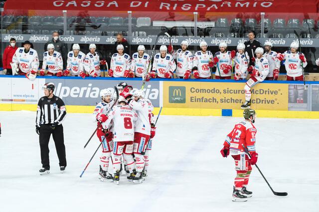 Der KAC holt den ersten Punkt in der Finalserie gegen Bozen.