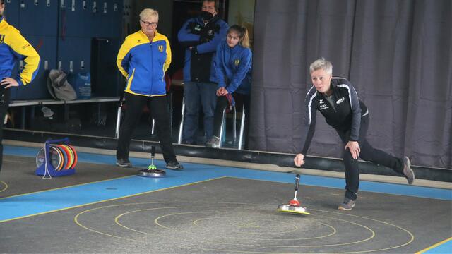 Andrea Brenner in Aktion
