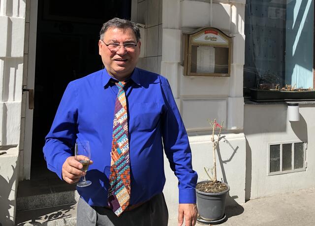 Dobrosav Pajkovic hat sein Kaffeehaus seit 1. Novmber geschlossen, aber noch nicht den Mut verloren.