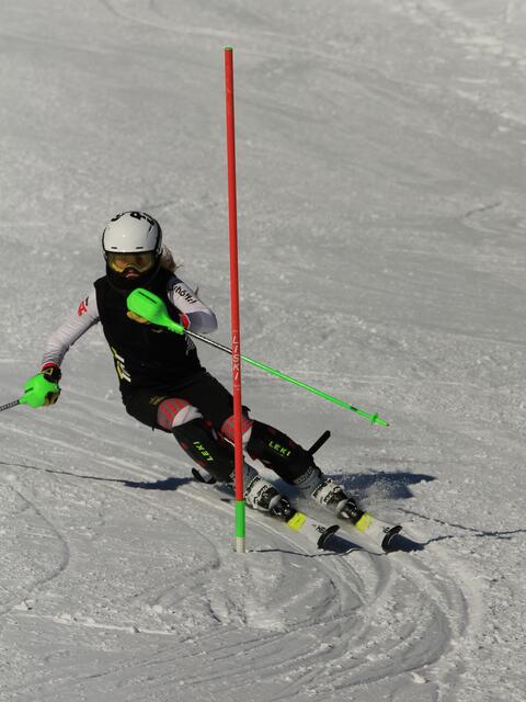 Emely Dobrosek ist bereits in den Kärntner Landesschikader gerast.  | Foto: Dobrosek/KK