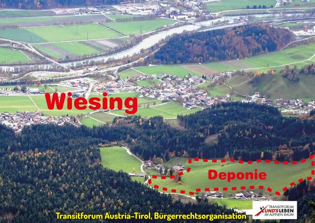 Die Deponiepläne für Wiesing sorgen für mehr Aufmerksamkeit, als gedacht. Das Land Tirol will Stellung nehmen.