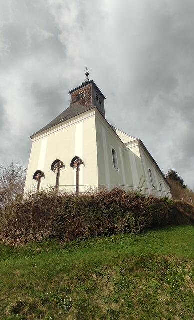 Die Josefikirche von Bad Schwanberg, Wahrzeichen, Kraftplatz und Spirituale Stätte für uns Christen, hier kann man in sich gehen, abschalten und Kraft tanken.