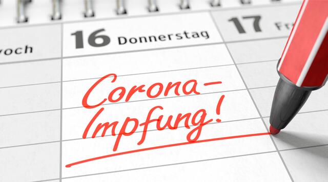 Schon einen Impftermin? Im April sind die über 65-Jährigen dran, im Mai die über 50-Jährigen –voraussichtlich.