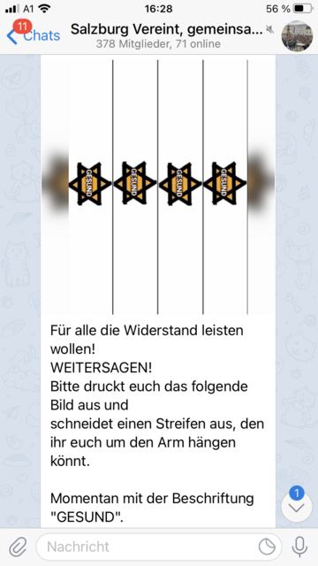Wenn Freunde und Bekannte plötzlich in den "Widerstand" gehen, kann das die Beziehung strapazieren. Hans Peter Graß vom Friedensbüro Salzburg rät die Beziehung nicht abbrechen zu lassen, aber eine klare Grenze zu ziehen. "Man kann sagen: Ich möchte mit dir nicht mehr über diese Fragen reden, aber ich freue mich, mit dir einen Kaffee zu trinken."   | Foto: Screenshot: sm
