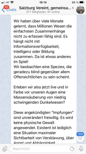 Verschwörungstheorien, wie jene, dass Impfungen tödlich seien missfallen Thomas Schaurecker. Er sagt dazu: "Die Verschwörungstheorie, dass Impfungen Massenmord wären finde ich so schlimm. Das tut mir in der Seele weh, weil ich weiß, dass durch Impfungen ganz viele Menschenleben gerettet worden sind."  | Foto: Screenshot: sm