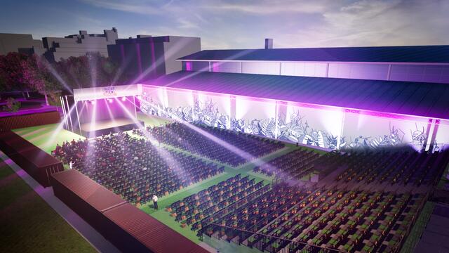 Bis zu 1.500 Besucher haben beim geplanten Veranstaltungsort neben der Marx Halle Platz.