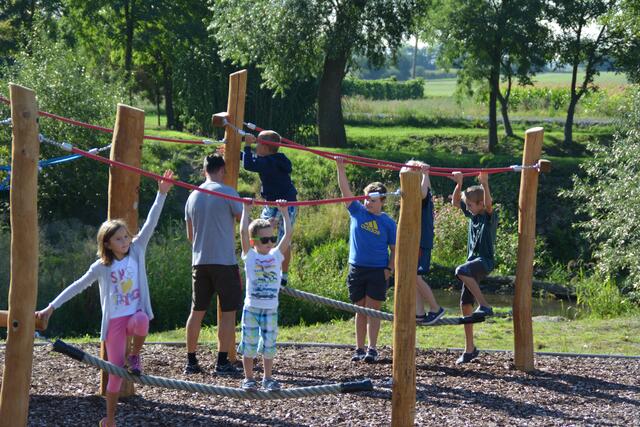 Dem Spielen in der freien Natur sind in Trausdorf keine Grenzen gesetzt.