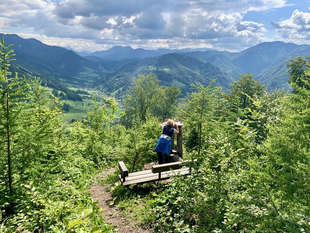 An 50 besonders schönen Plätzen mit toller Aussicht wurden die sogenannten natur.BÄNKE aufgestellt, die zum Rasten und Verweilen einladen. | Foto: Gerhard Noemayr