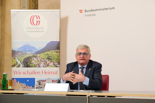 Gemeindebund-Präsident und Grafenwörths Bürgermeister Alfred Riedl.