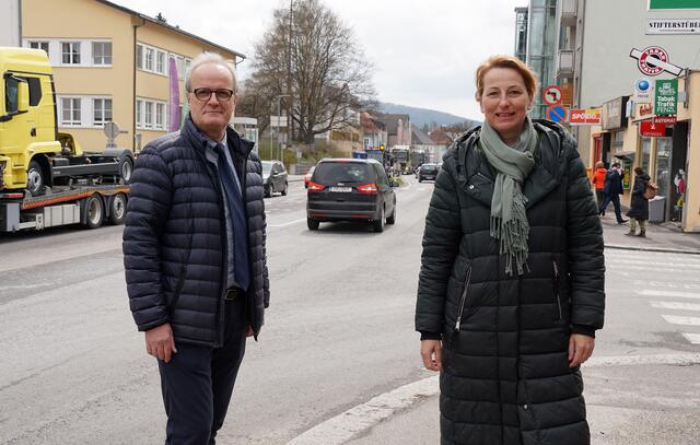 Bürgermeisterin Elisabeth Teufer (ÖVP) und Vizebürgermeister Christian Gratzl (SPÖ) bitten um einen fairen Umgang. | Foto: Stadtgemeinde Freistadt