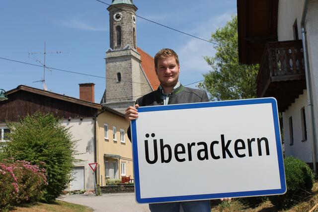 Michael Huber ist seit 2015 Bürgermeister in Überackern.
