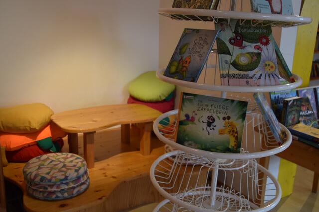 Die Kinderecke mit den "Antolin" Büchern | Foto: Sara Handl