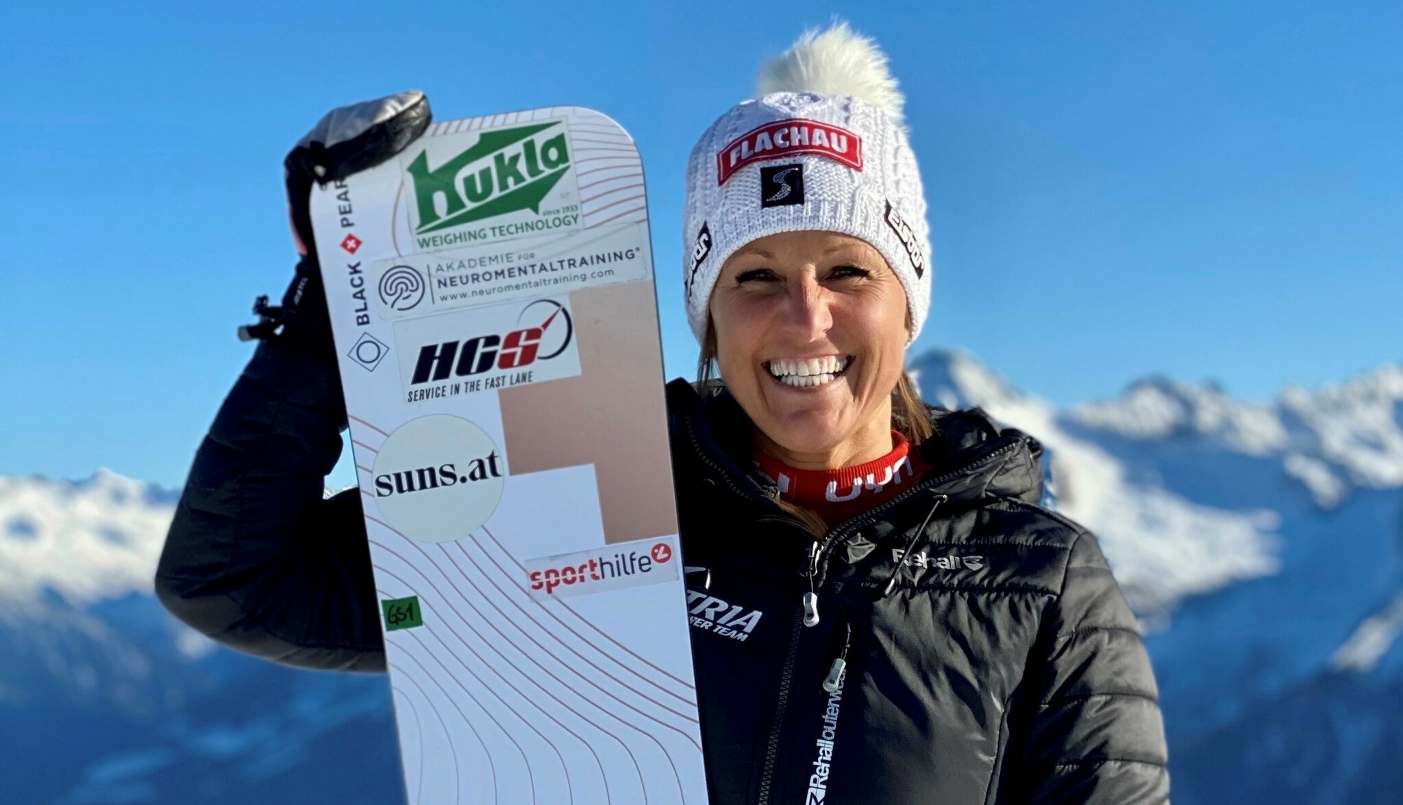 Noch ein Kapitel: Claudia Riegler setzt ihre Snowboard-Karriere fort ...
