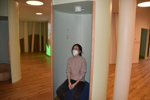 In der Urwald-Kapsel bekommt man ein realistisches 4D-Erlebnis.