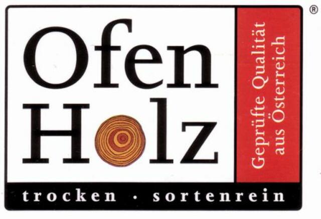 Das Ofenholz aus den heimischen Wäldern.