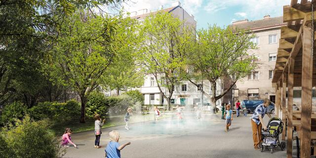 Wasserspaß für Kinder soll es noch heuer ab den Sommerferien im Lichtentalerpark geben.