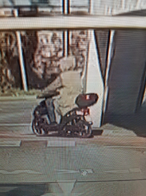 Ebenfalls aufgenommen: Ein Bild des Flucht-Fahrzeugs.