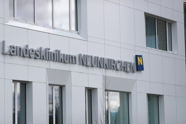 Blick auf die Corona-Entwicklung im Landesklinikum Neunkirchen.