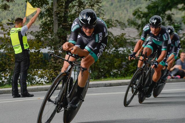 Radsport der Extraklasse wird wie bei der WM 2018 am Montag in unserer Region geboten.