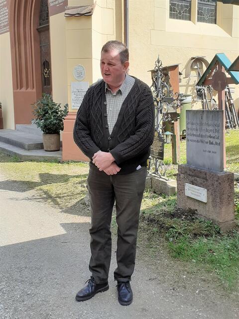 Obmann Ing. Hans ZIMMERMANN mit Gruß- und Dankesworten