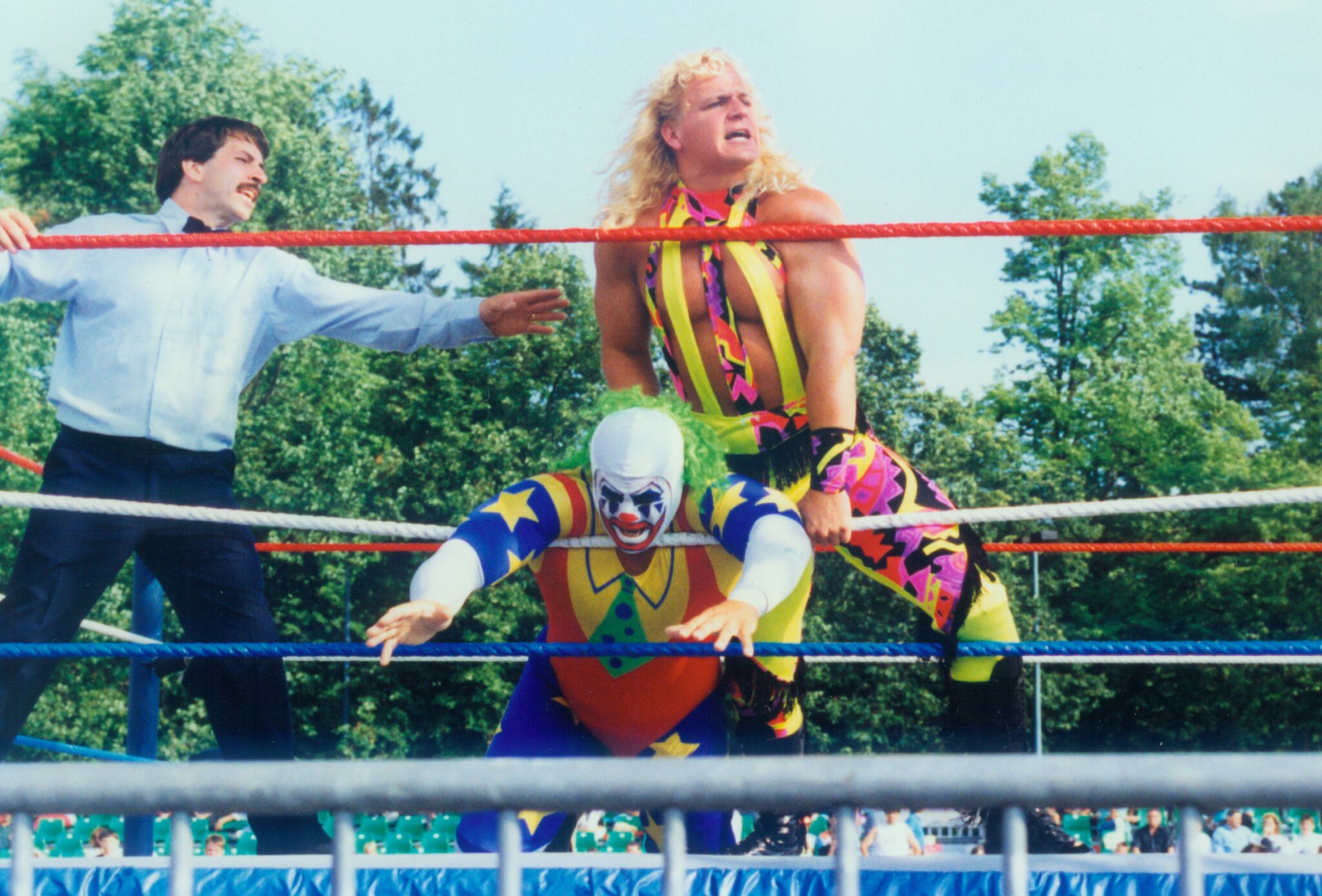 World Wrestling Federation: Damals & Heute - WWF - WRESTLING TOUR am MESSEGELÄNDE  WELS 9.7.1994 - Wels & Wels Land