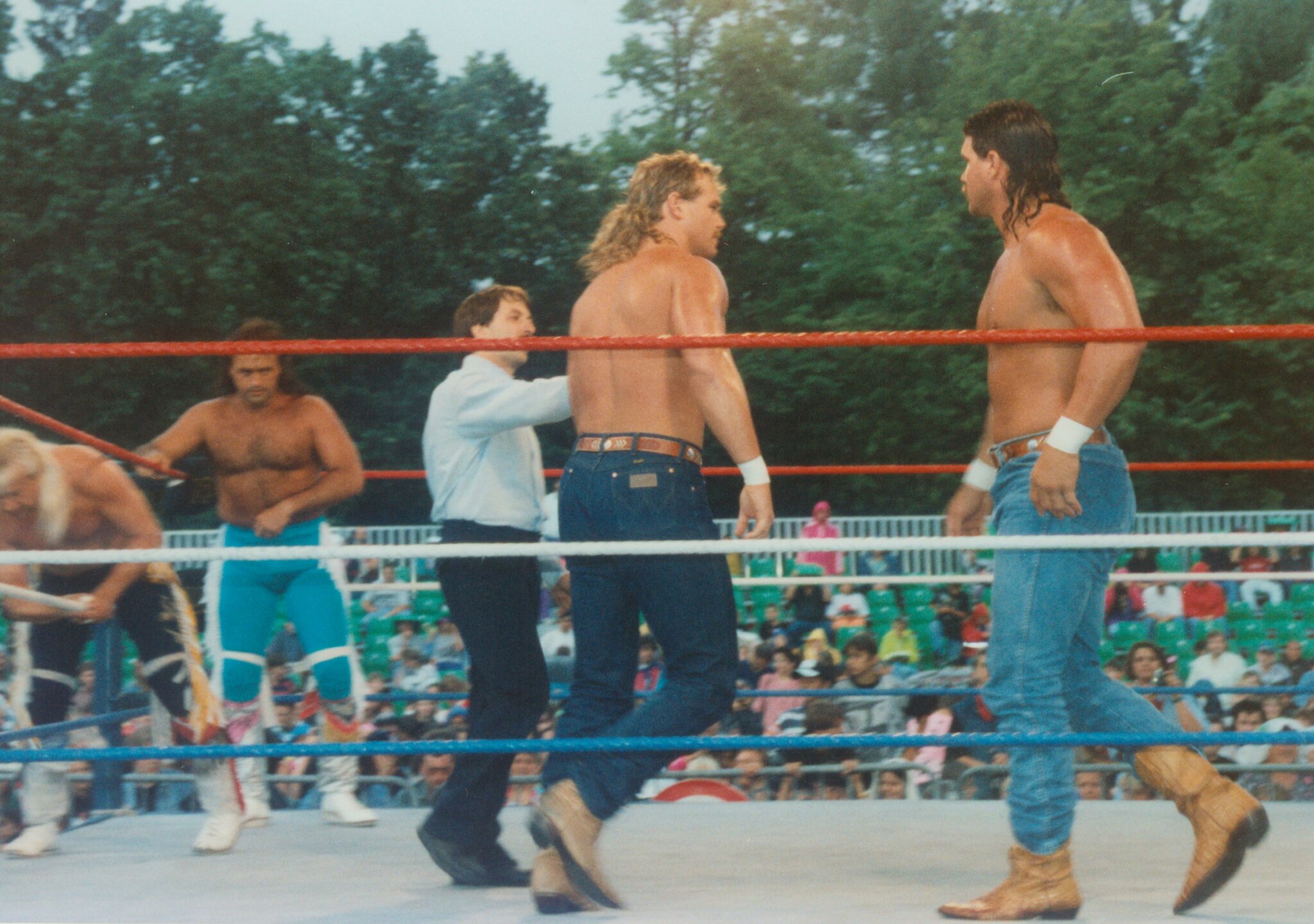 World Wrestling Federation: Damals & Heute - WWF - WRESTLING TOUR am MESSEGELÄNDE  WELS 9.7.1994 - Wels & Wels Land