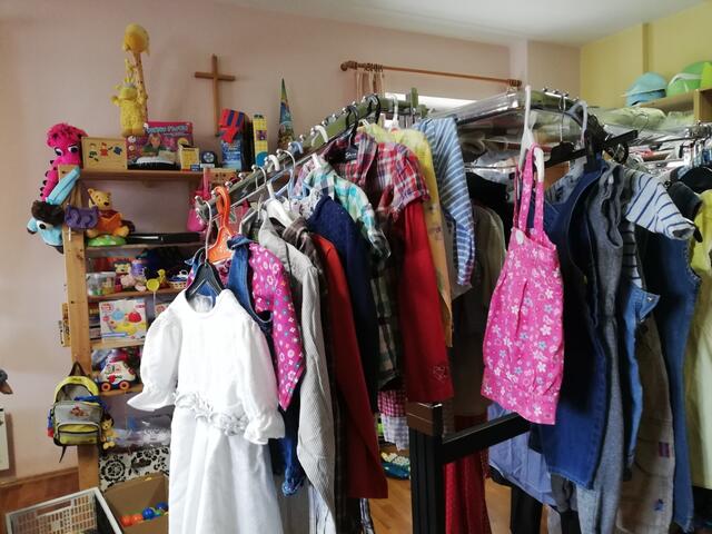 Der Kinder-Caritas-Laden in Halbenrain.