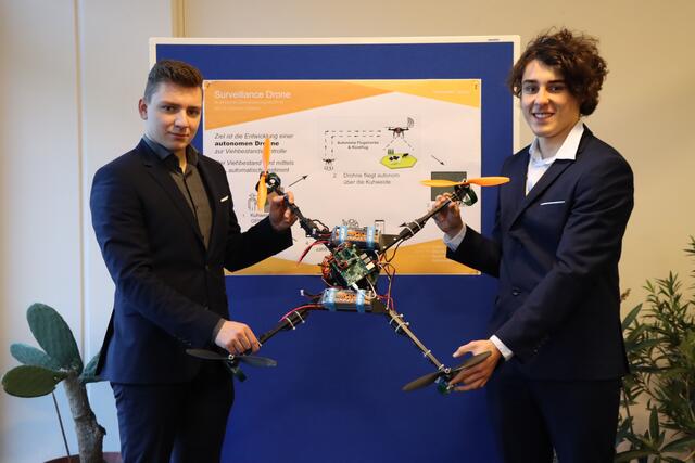 vl.: Ostermeier, Hangöbl | Foto: HTL Braunau