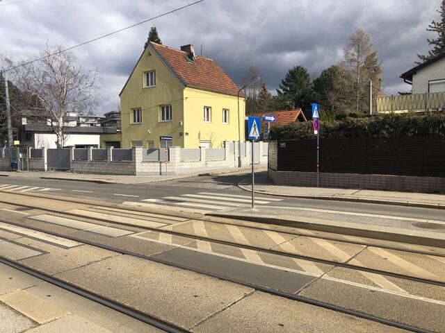 Dieser Zebrastreifen wird leider gerne ignoriert.
