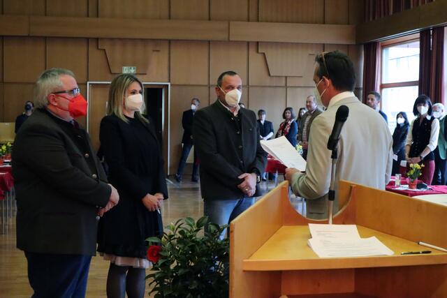 Angelobung der Stadträtin und der Stadträte | Foto: Katharina Hofer