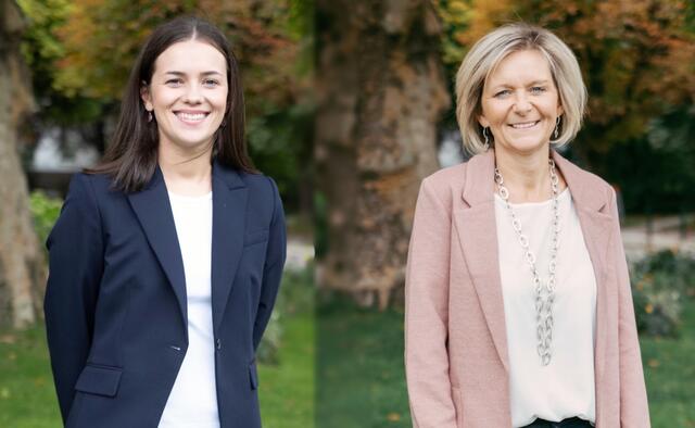 Marija Gavric und Ines Schiller hoffen auf rege Beteiligung der Bad Ischler.