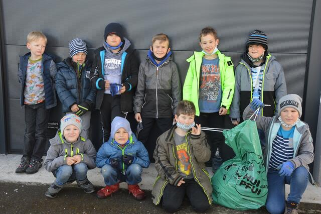 Die Volksschüler aus Niederkappel zählten zu den eifrigsten Sammlern.