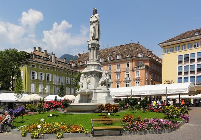 Rund um den Waltherpark in Bozen könnte ab 26. April wieder mehr Leben herrschen.