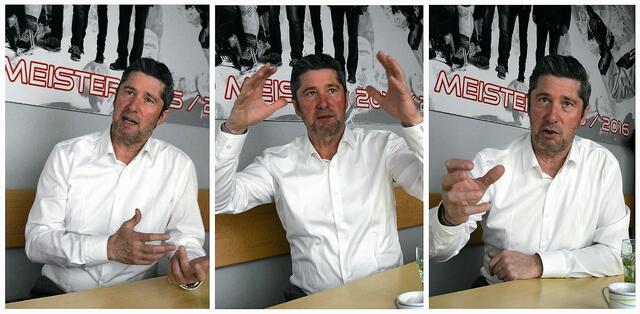 EHC-Obmann Gerhard Maier im BB-Gespräch: "Eine weitere Saison wie die letzte kann unser Verein in Kundl nicht stemmen."