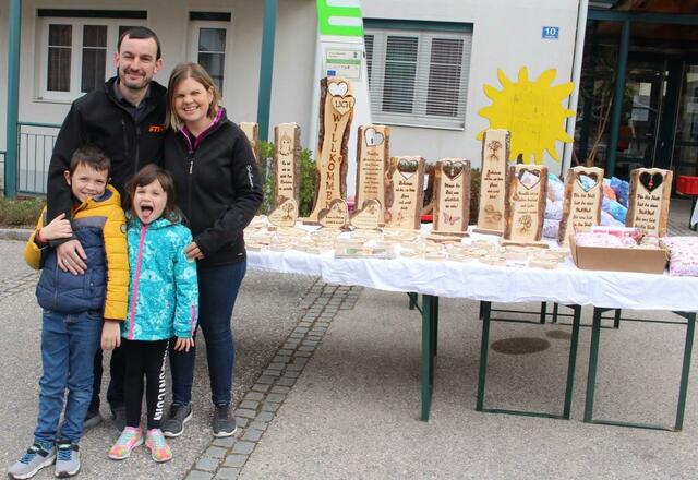 Stefan und Renate Spanschel mit Nachwuchs.