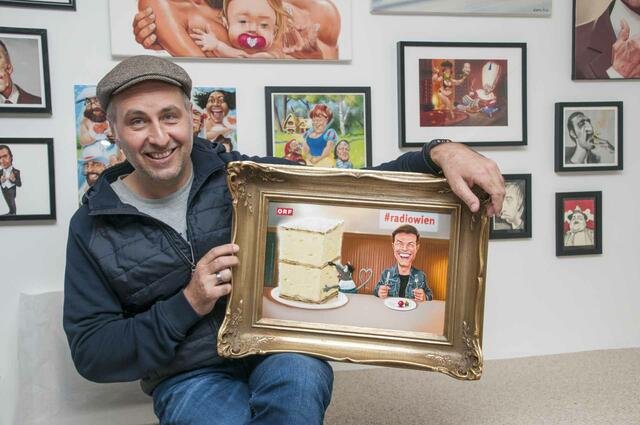 Illustrator und Karikaturist Bernd Ertl bringt mit seinen Zeichnungen die Welt zum Lachen.