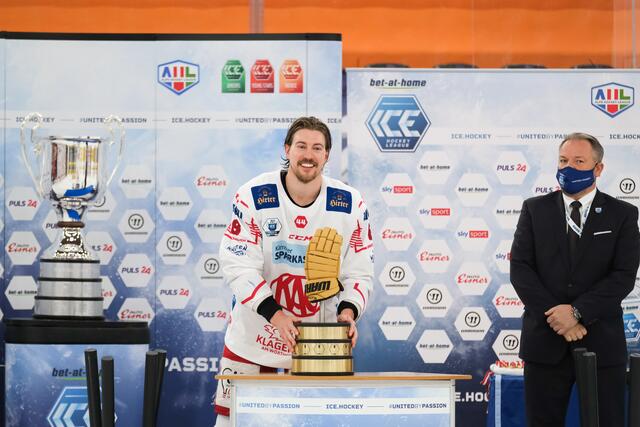 Nick Petersen wurde zum Most Valuable Player des Playoffs gewählt.  | Foto: HCB/Vanna Antonello