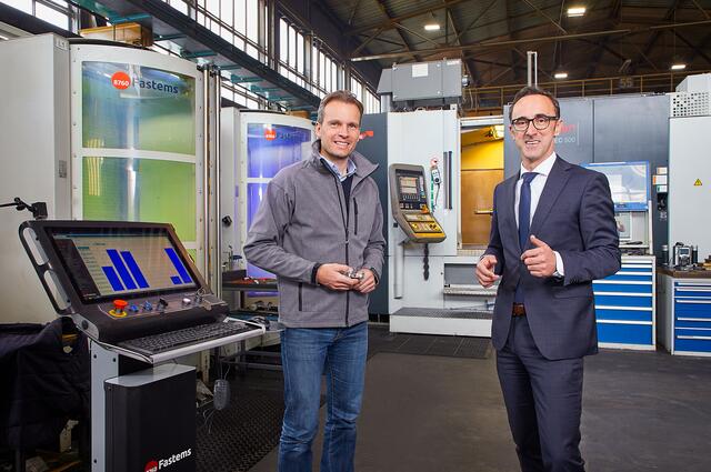 Stabilere Auftragslage und Millioneninvestitionen: Business Unit-Leiter Markus Geier und MFL-Geschäftsführer Herbert Decker | Foto: Birgit Steinberger