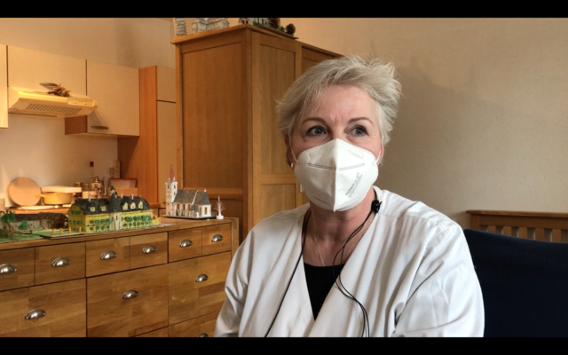 Theresia Bruckgraber ist im mobilen Pflegedienst des Hilfswerks. Ihr Arbeitsgebiet erstreckt sich von St. Lorenzen bis nach Aflenz.