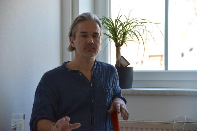 "Wir wollen eine Atmosphäre schaffen, in der es Menschen leicht fällt, hier herein zu kommen" erklärt Oliver Altmayer.