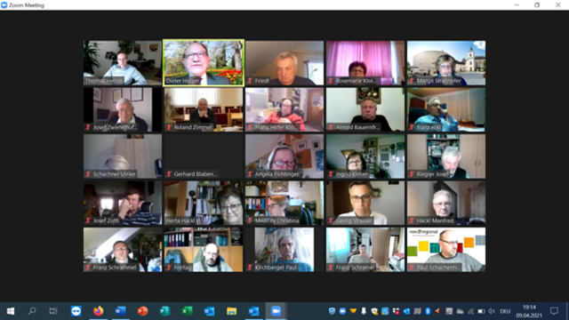 Die Generalversammlung der Leaderregion Südliches Waldviertel-Nibelungengau fand heuer erstmals online statt. | Foto: Anna Faltner/Leaderregion