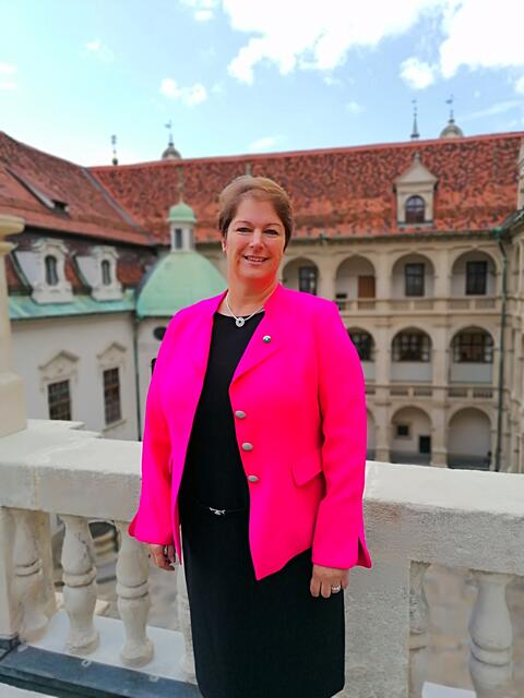 LAbg. Maria Skazel, ist auch ÖVP-Frauensprecherin und Bürgermeisterin von St. Peter im Sulmtal. Sie fordert mehr Gleichstellung für Frauen in der Gesellschaft. | Foto: Steffi Preitler