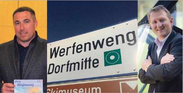 Verhärtete Fronten zwischen dem zurückgetretenen Vize-Bürgermeister David Rettensteiner (FPÖ) und Langzeit-Bürgermeister Peter Brandauer (ÖVP).  | Foto: BB-Archiv/ÖVP; Collage: BB