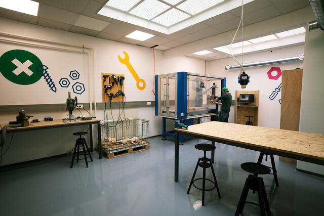 Das Happylab ist eine Innovationswerkstatt für Start-ups, Gründer und Maker