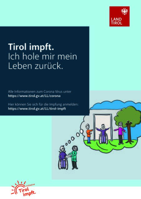 Das Land Tirol startet eine Impfkampagne.