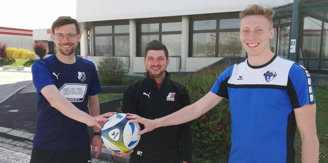Von links: Klaus Stegfellner (TSU Wartberg/Aist), Michael Tucho (Union Lasberg) und Jakob Wolf (Union Neumarkt).