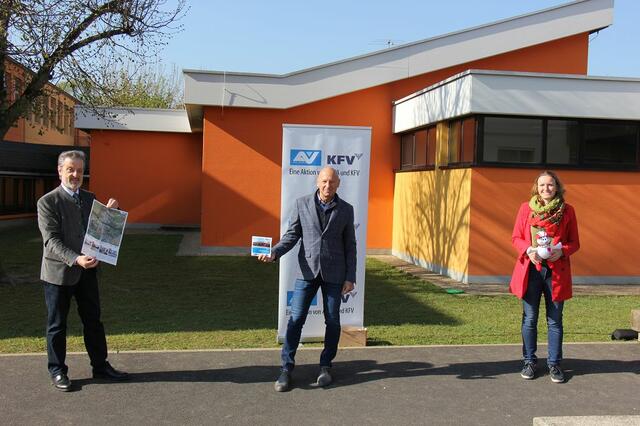 Engelbert Huber, Markus Lippitsch und Dagmar Esther Lautner | Foto: Wutte