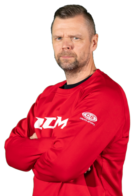 Assistantcoach Juha Vuori.