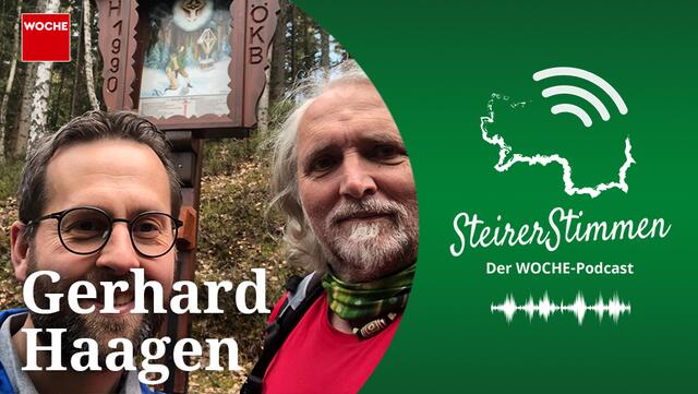 Zu Gast im WOCHE Podcast "Steirerstimmen": Gerhard Haagen. | Foto: Hackl